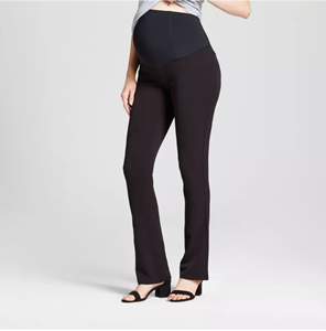 Picture of 029-04-0152 - Over Belly Bootcut Maternity Trousers